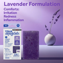 Load image into Gallery viewer, T.TAiO Esponjabon Lavender Soap Sponge For Face &amp; Body (2 Pack)
