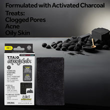 Load image into Gallery viewer, T.TAiO Esponjabon Charcoal Soap Sponge For Face &amp; Body (2 Pack)
