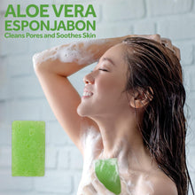 Load image into Gallery viewer, T.TAiO Esponjabon Aloe Vera Soap Sponge For Face &amp; Body (2 Pack)
