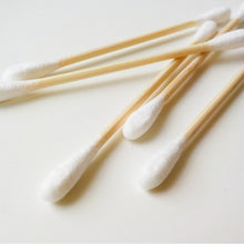 Load image into Gallery viewer, Plastic Phobia Organic Bamboo Cotton Buds
