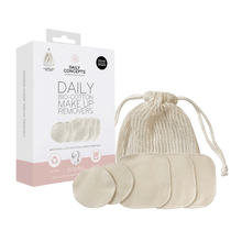 Load image into Gallery viewer, Daily Concepts Daily Bio-Cotton Make-Up Remover Pads
