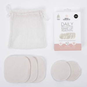 Daily Concepts Daily Bio-Cotton Make-Up Remover Pads