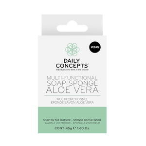 Daily Concepts Multi Functional Soap Sponge Aloe Vera