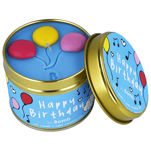 Bomb Cosmetics Happy Birthday Tin Candle