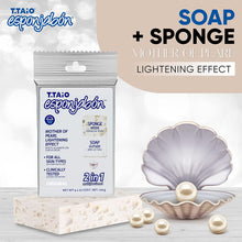 Load image into Gallery viewer, T.TAiO Esponjabon Mother Of Pearl Soap Sponge For Face &amp; Body
