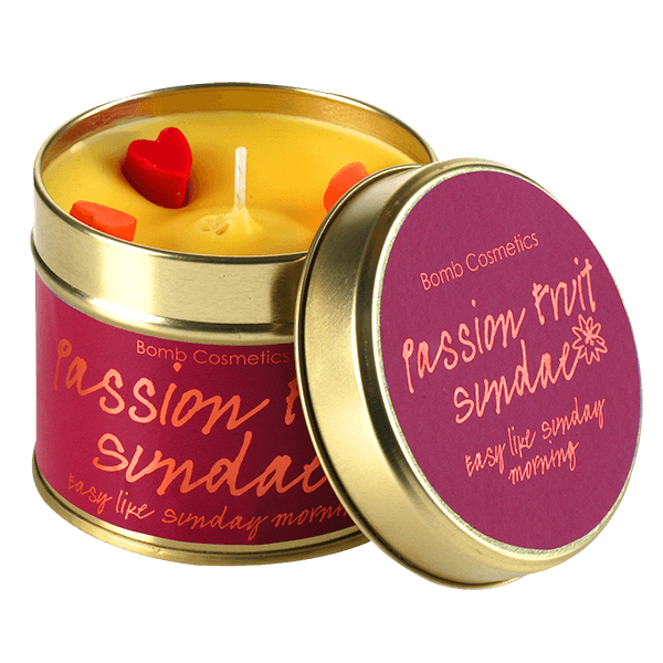 Bomb Cosmetics Passion Fruit Sundae Tin Candle