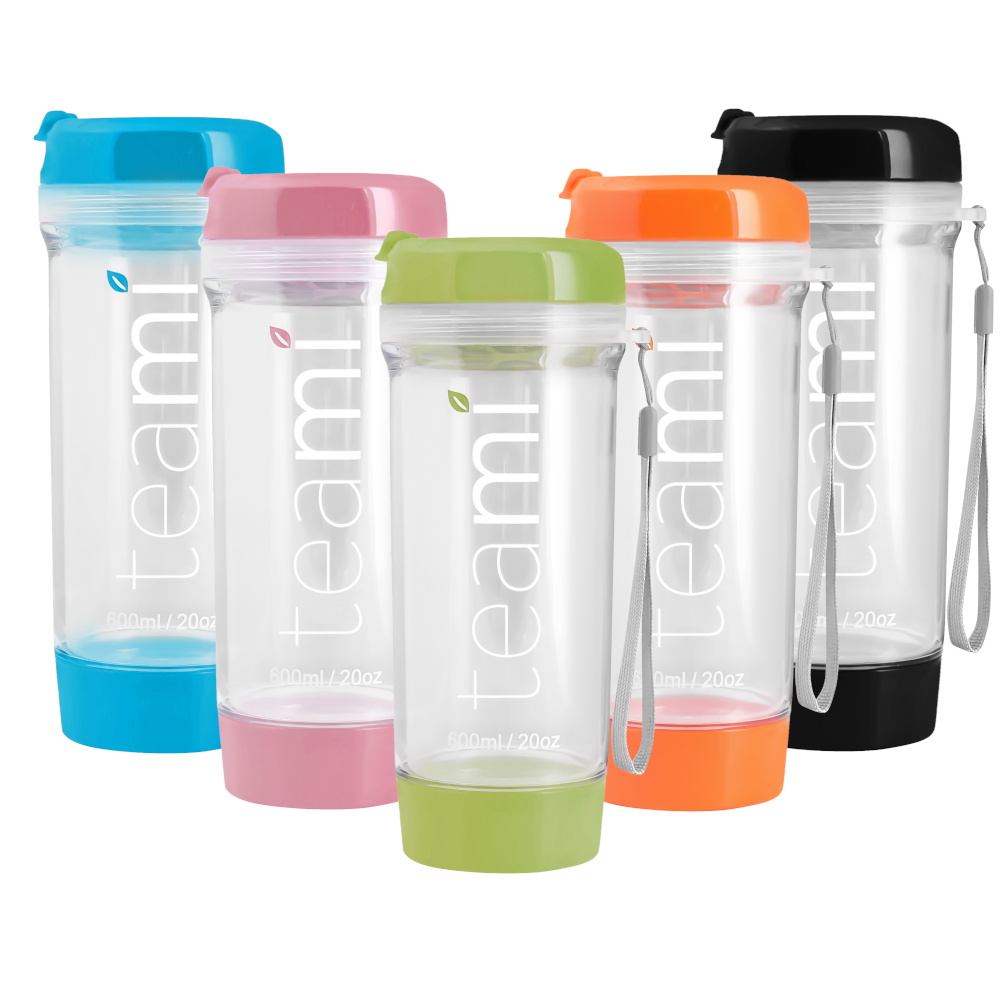 Teami Tumbler On-The-Go Pink 20 oz (600 ml)